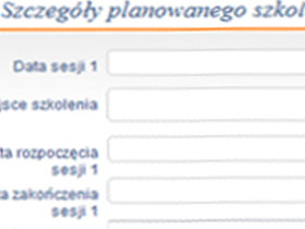 System prowadzenia szkoleń, zarządzanie poszczególnymi sesjami