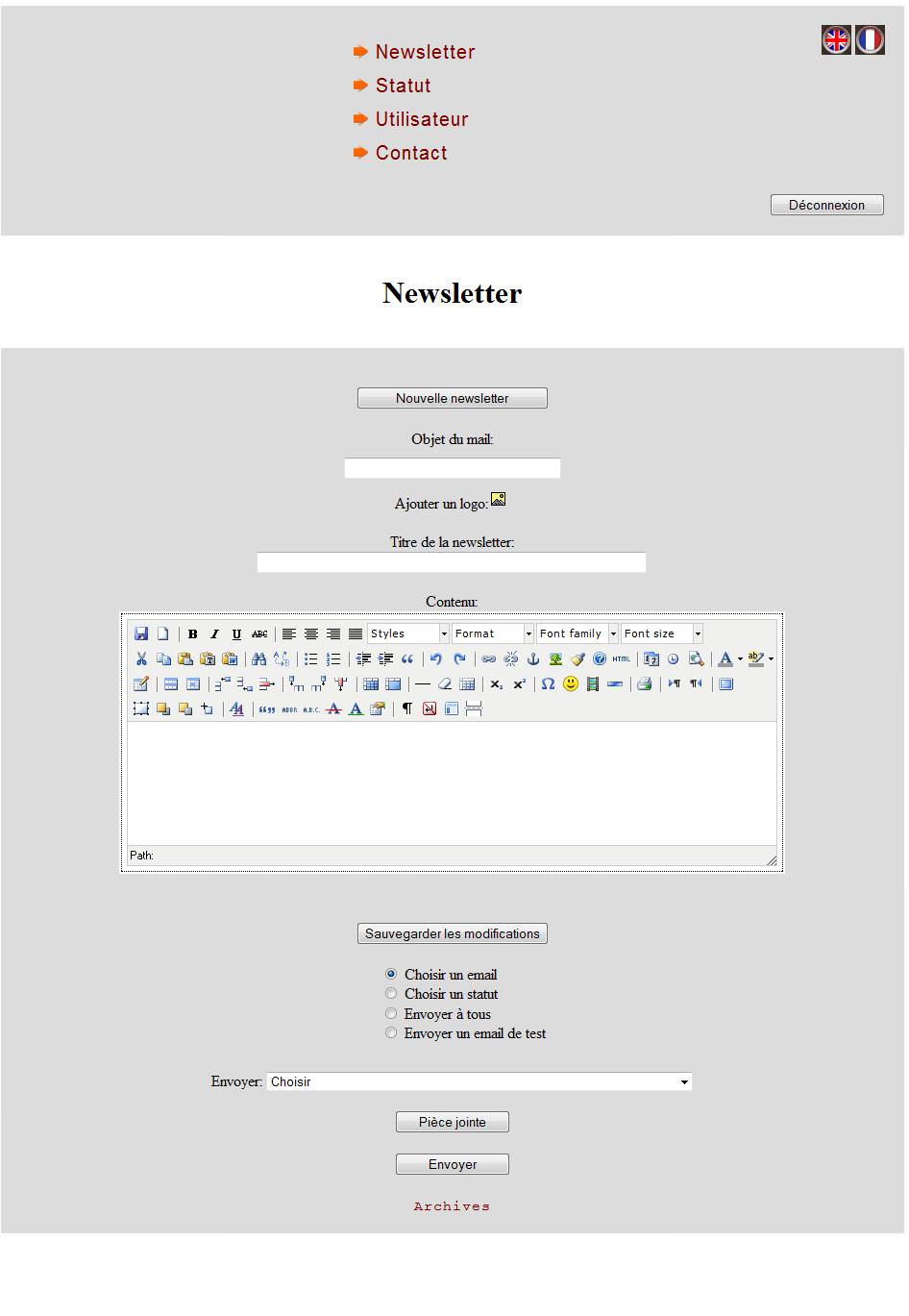 Newsletter Newsletter