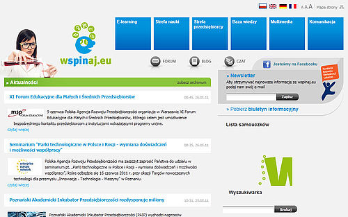 Revival of the website Wspinaj.eu