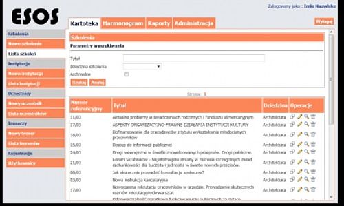 Système de gestion de la formation