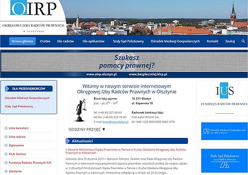 Portal Okręgowej Izby Radców Prawnych